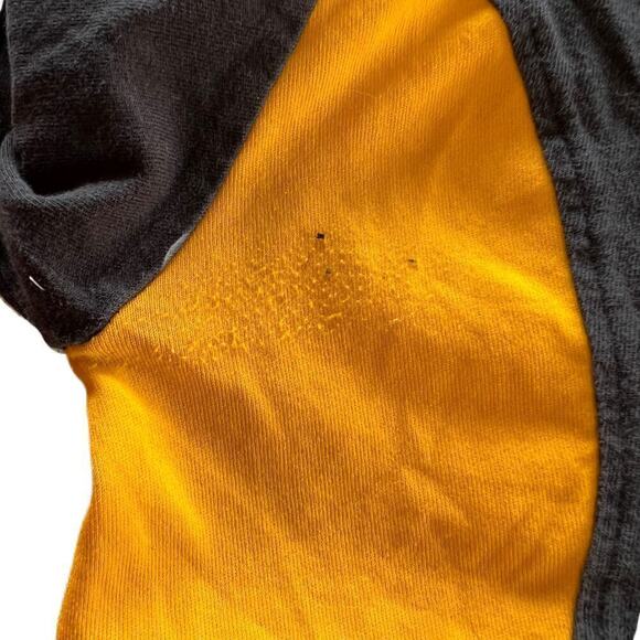 Black and Gold Iowa Hawkeyes Golf Polo Small - Picture 3 of 6